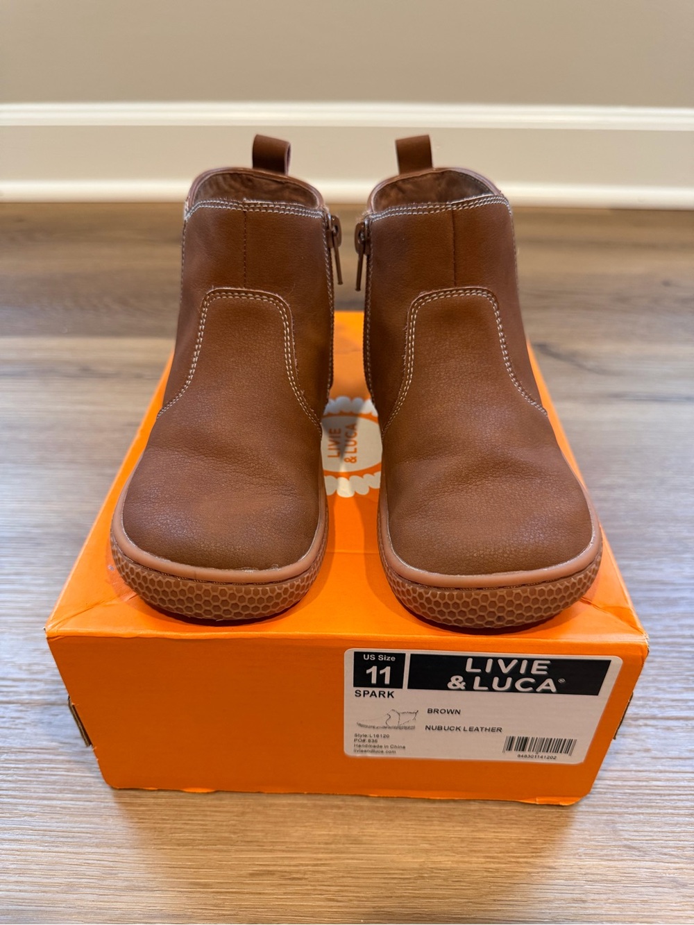 Livie & Luca Brown Kids Ankle Boots
